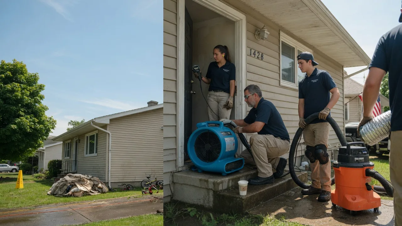 Water Damage Restoration in Waterfall, PA near me